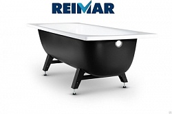 Ванна полимерная (ВИЗ) 1,7*0,7м Reimar "Белая орхидея" (б/ранта) (ножки в к-те)<br>
