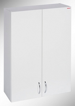Шкаф навесной "Лилия" 60 см 2-х дверный белый<br>