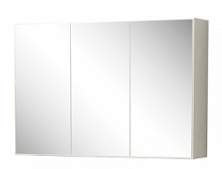 Зеркало-шкаф "Лаура" 105см, розетка, белый<br>