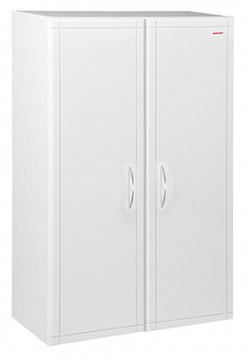 Шкаф навесной "Лилия" 50 см 2-х дверный белый<br>