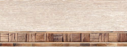 Alma ceramica Merbau Декор Merbau 150*400*9 DWU06MRB024 с бордюром
<br>